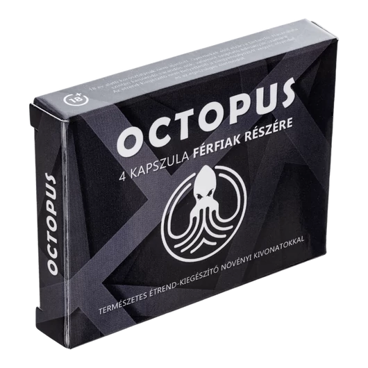 OCTOPUS - 4db kapszula - alkalmi potencianövelő