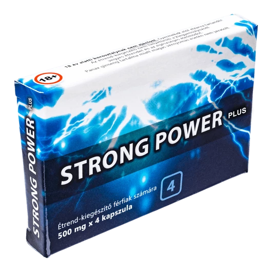 Strong Power - 4db kapszula - alkalmi potencianövelő