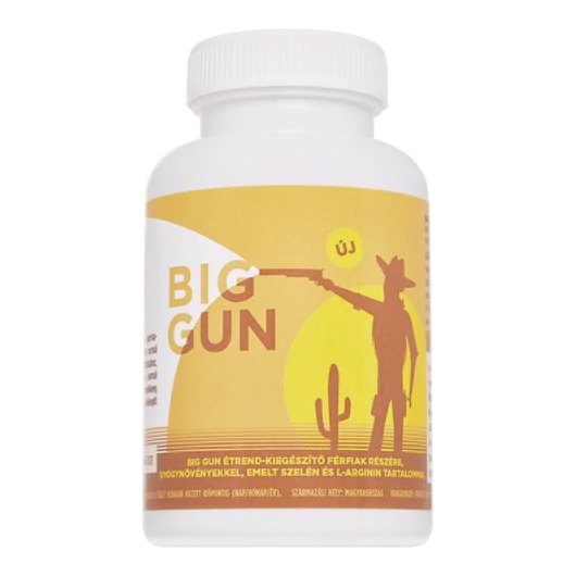 Big Gun - 30db kapszula - sperma mennyiség növelő